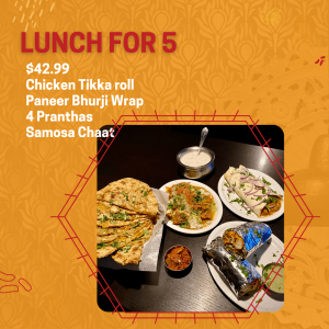 indian restaurant lunch special in thunder bay